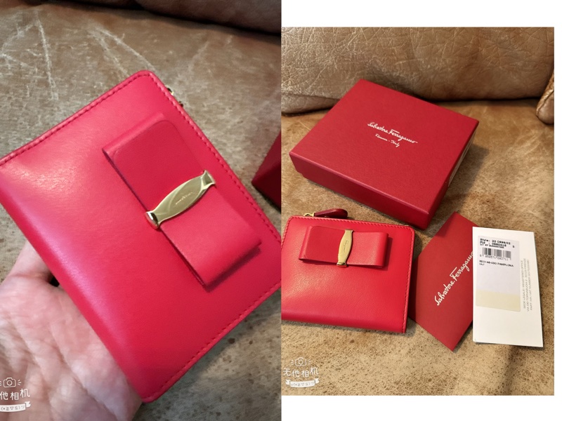未使用Salvatore Ferragamo（短卡夾原價15900元）-0