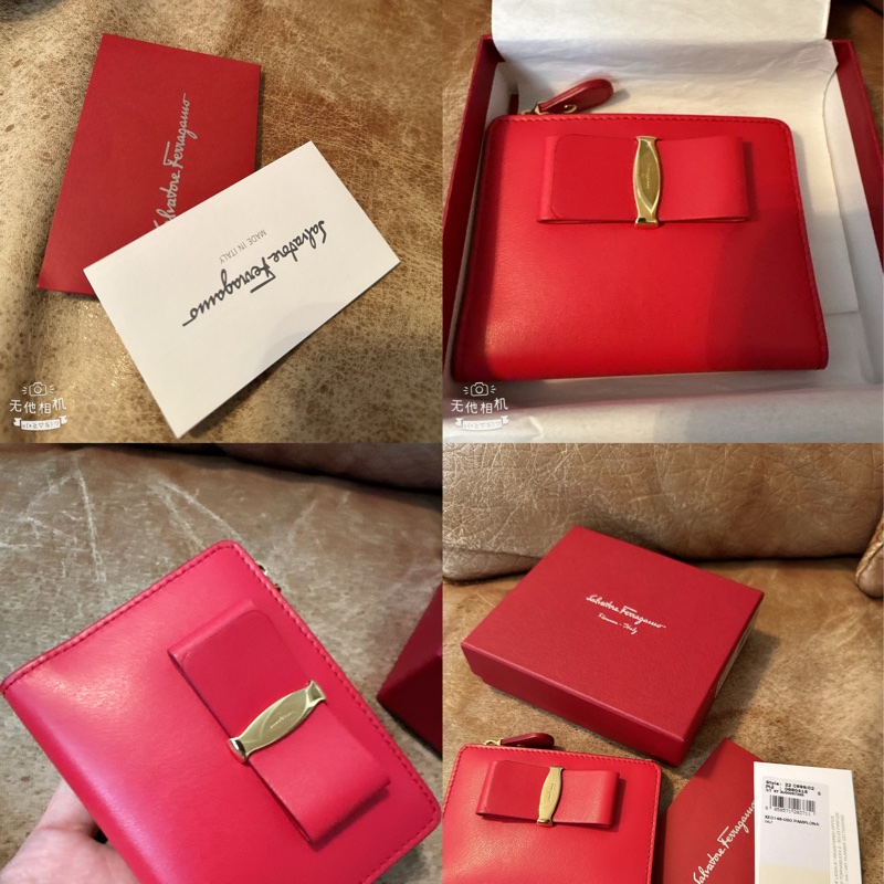 未使用Salvatore Ferragamo（短卡夾原價15900元）-1