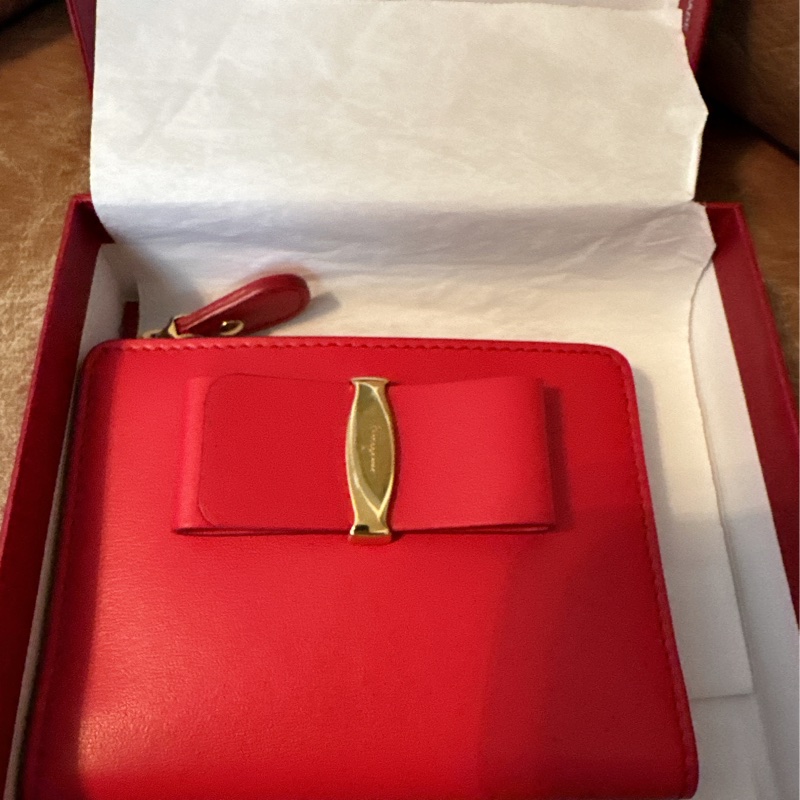 未使用Salvatore Ferragamo（短卡夾原價15900元）-10