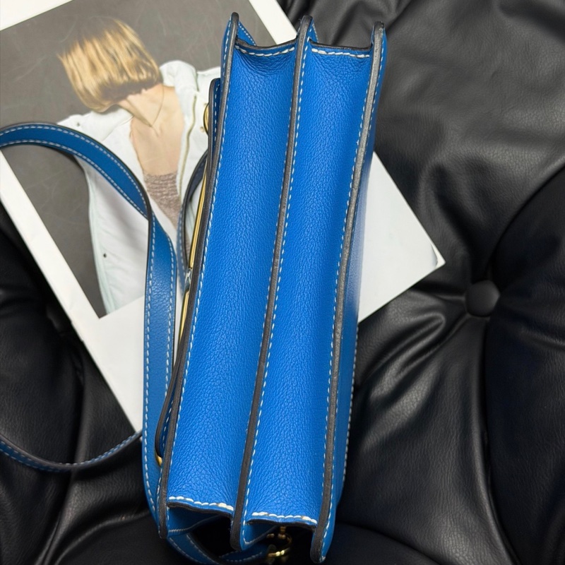 🌈Hermes💙Roulis 23💙藍色金扣🌈98新🌟Evercolor皮🌟豬鼻子🌟愛馬仕🌟-4