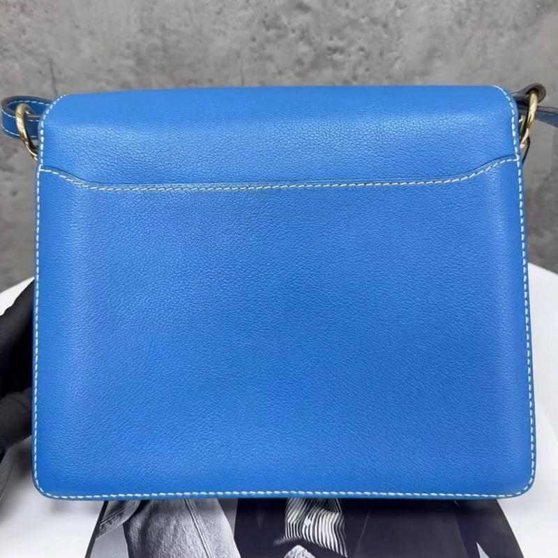 🌈Hermes💙Roulis 23💙藍色金扣🌈98新🌟Evercolor皮🌟豬鼻子🌟愛馬仕🌟-5