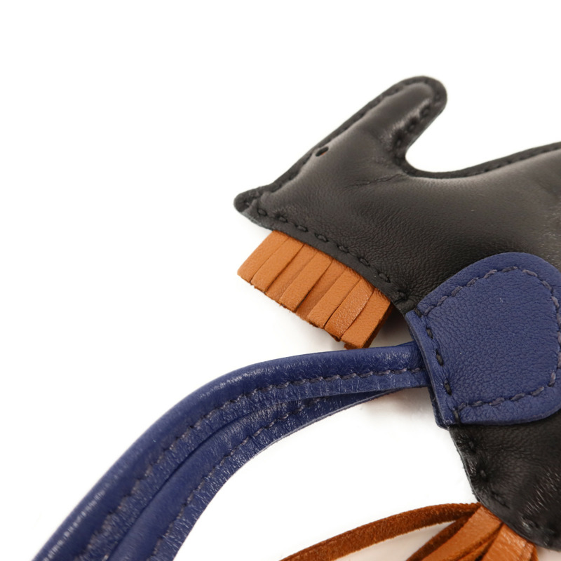 HERMES Milo皮革Rodeo PM掛飾-3