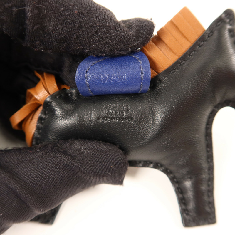 HERMES Milo皮革Rodeo PM掛飾-4