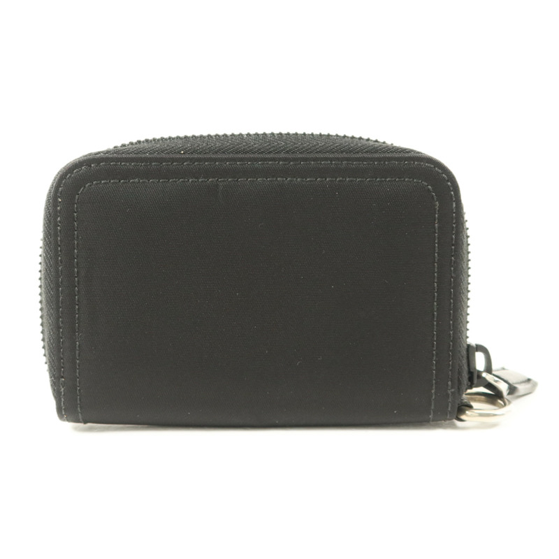 PRADA 尼龍Card Case With Strap銀扣卡片套-1