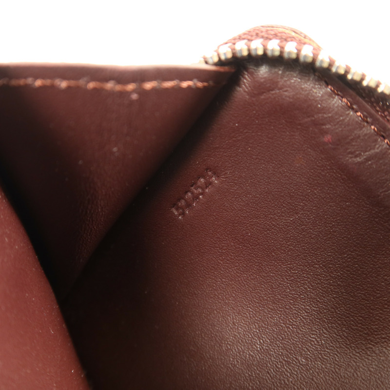 LOEWE 牛皮皮革Puzzle Card Case銀扣卡片套-6