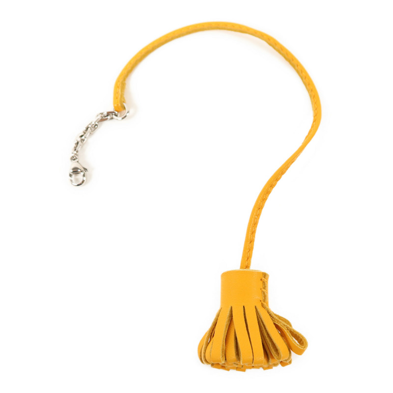 HERMES Milo皮革Carmencita Pagemarker銀扣書籤-1