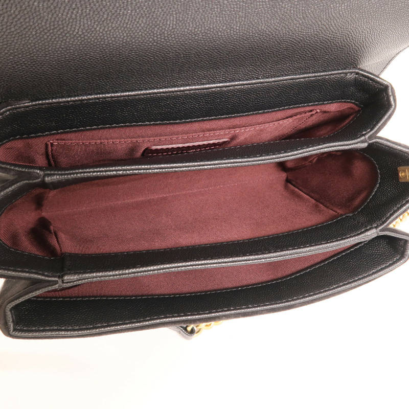 CHANEL 牛皮皮革/麂皮皮革Lady Coco Flap Quilted Bag金扣鏈帶肩背袋-4