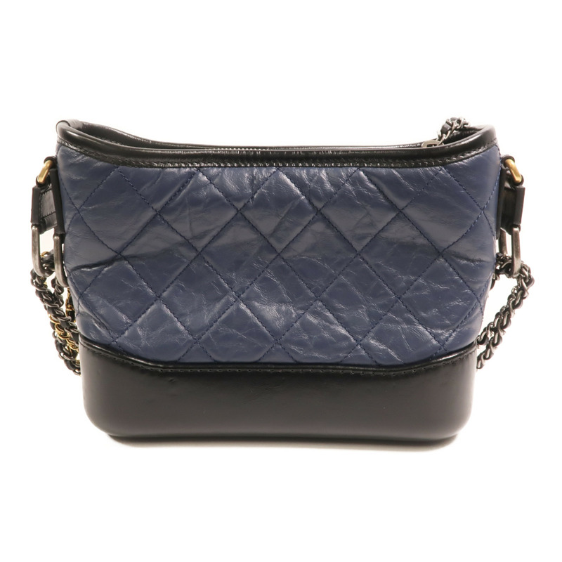 CHANEL 牛皮皮革Gabrielle small鏈帶肩背袋-1