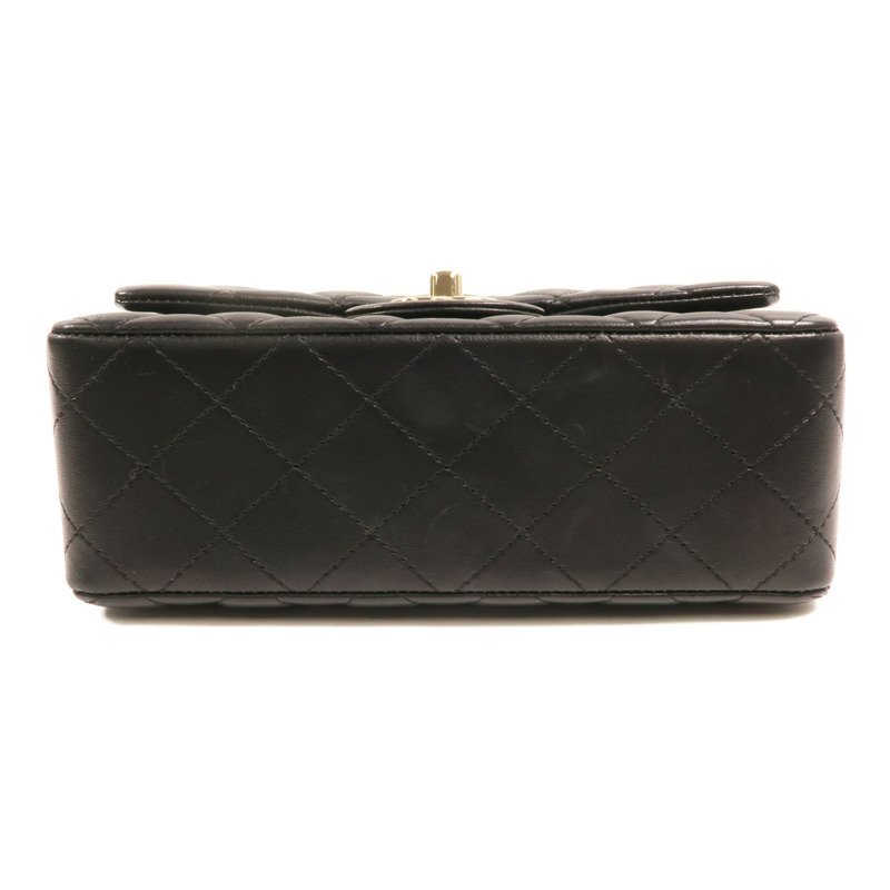 CHANEL 羊皮皮革Classic 20金扣鏈帶肩背袋-3