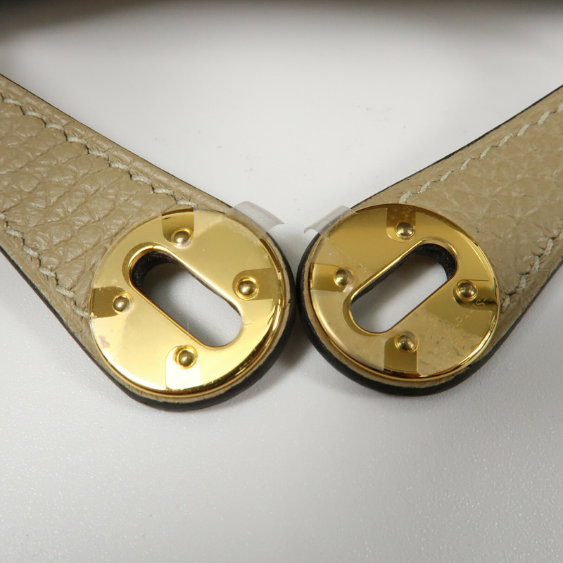 HERMES 【Hermes Fair】Clemence皮革Mini Lindy金扣手挽肩背兩用袋Trench-10