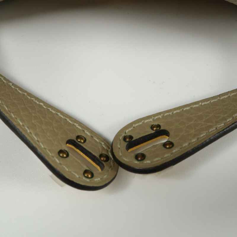 HERMES 【Hermes Fair】Clemence皮革Mini Lindy金扣手挽肩背兩用袋Trench-11
