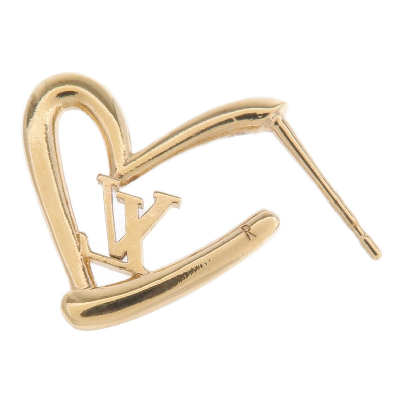 LOUIS VUITTON 金屬Fall In Love PM耳環-6