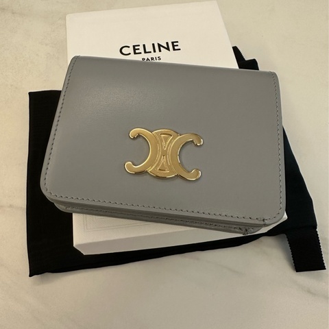 Celine 對開短夾
