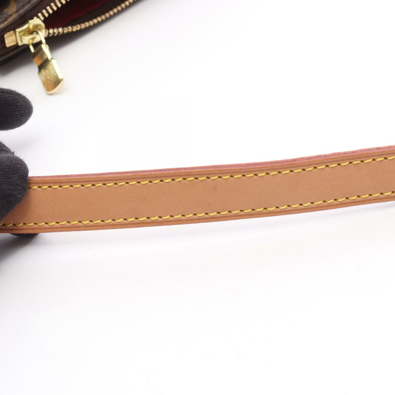 棕色 原花 帆布 Viva Cite PM 肩背包【LOUIS VUITTON LV 路易威登】 M51165-10