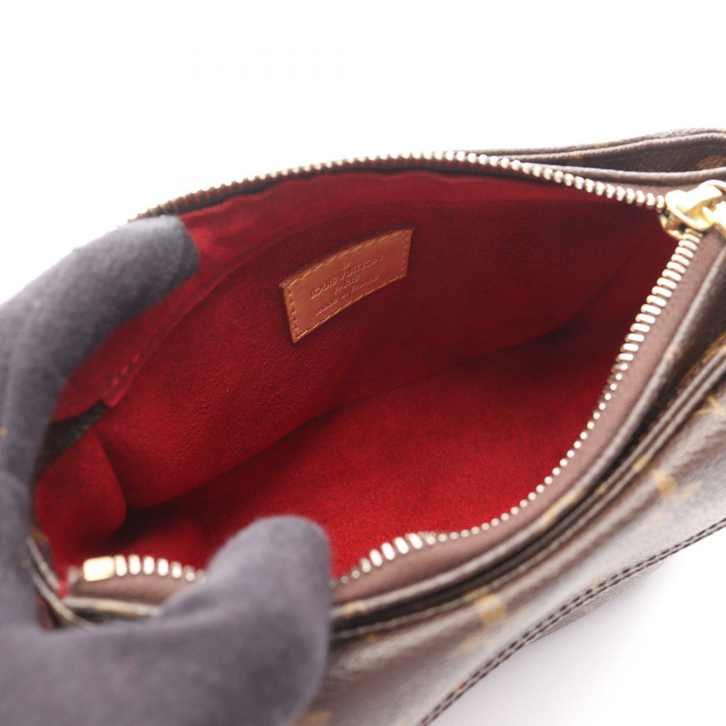 棕色 原花 帆布 Viva Cite PM 肩背包【LOUIS VUITTON LV 路易威登】 M51165-2