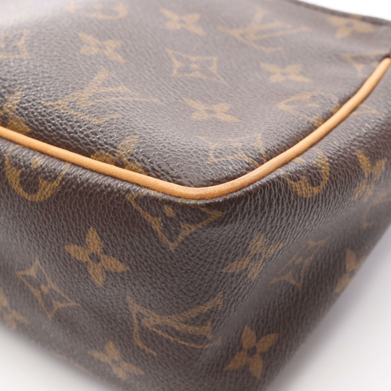 棕色 原花 帆布 Viva Cite PM 肩背包【LOUIS VUITTON LV 路易威登】 M51165-5