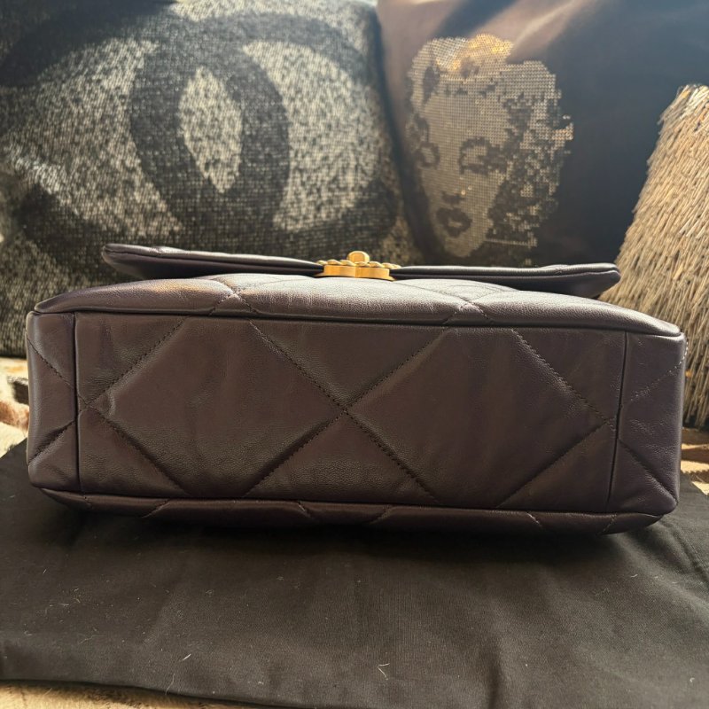 CHANEL 19 口袋包 紫色-4