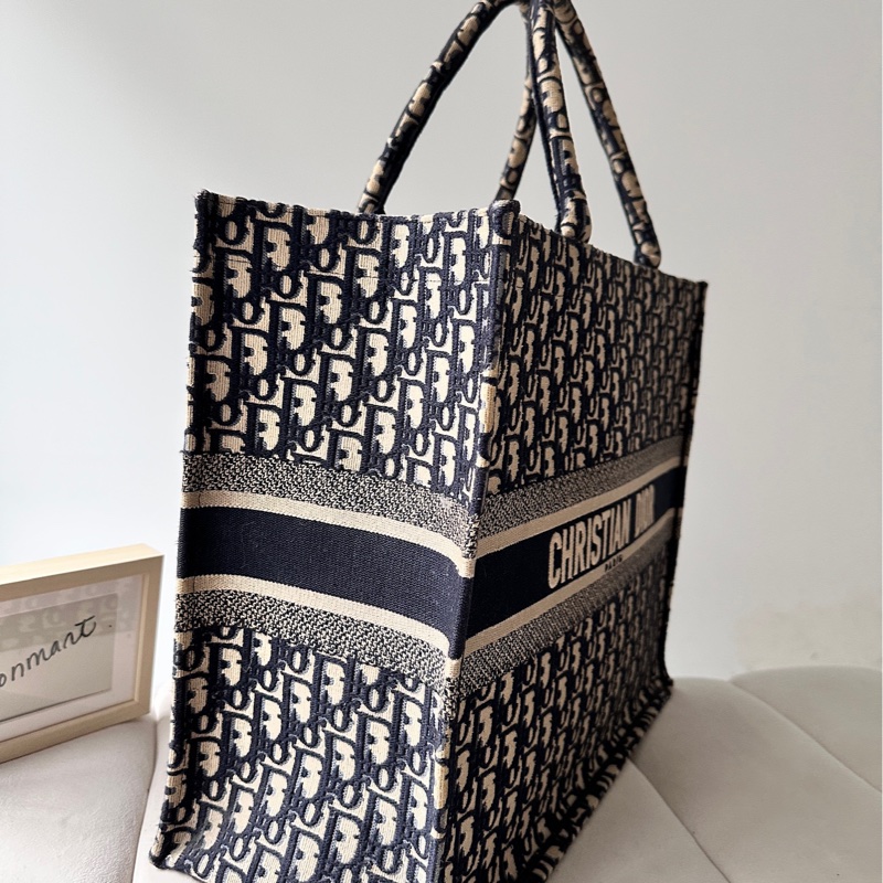 Dior Book Tote 大號 經典老花托特包-13