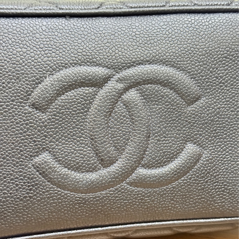 黑色荔枝牛皮CHANEL🖤香奈兒貝殼包 肩背包-25