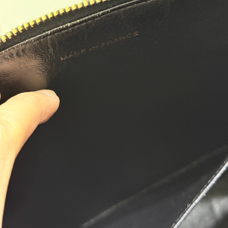 黑色荔枝牛皮CHANEL🖤香奈兒貝殼包 肩背包-34