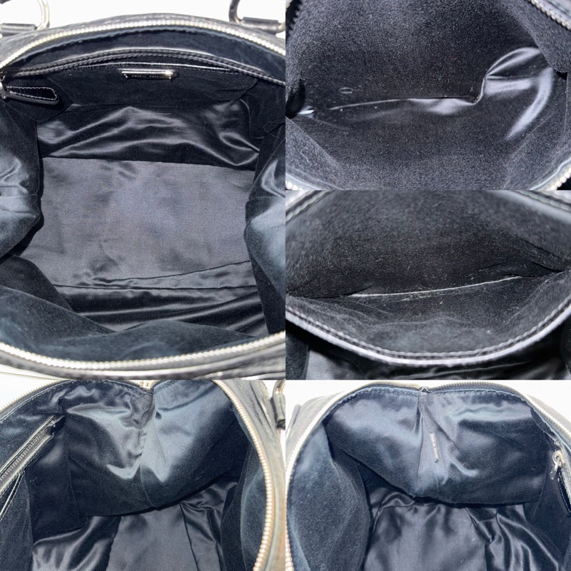 MIU MIU 黑色牛皮手提斜背2way包-6