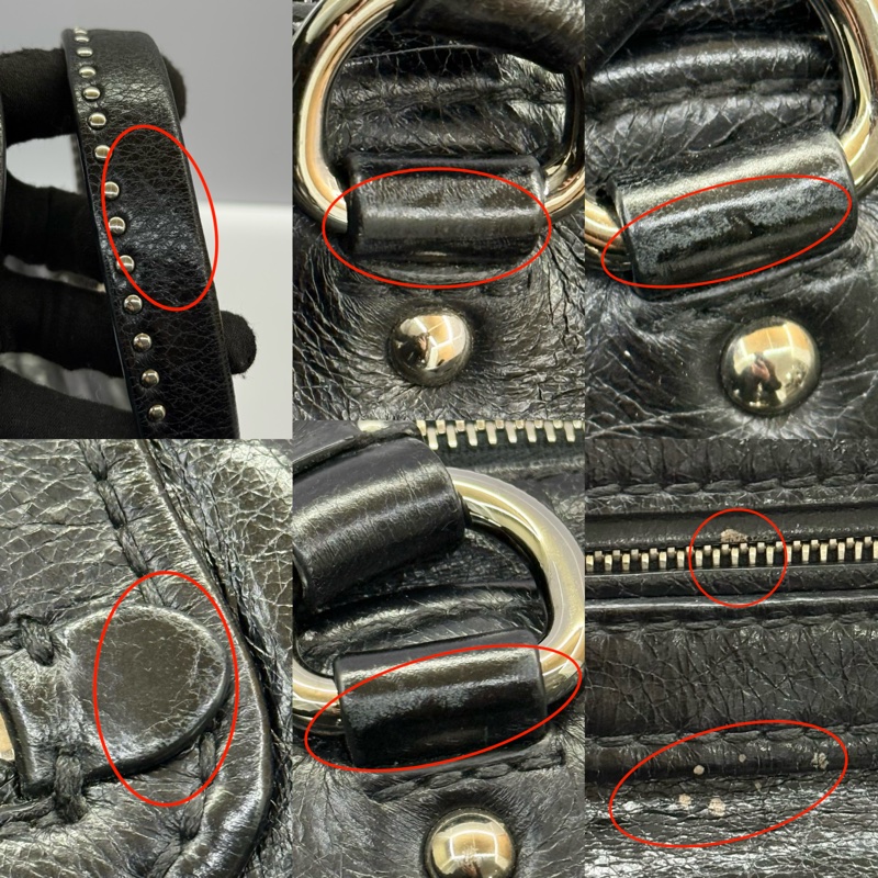 MIU MIU 黑色牛皮手提斜背2way包-8