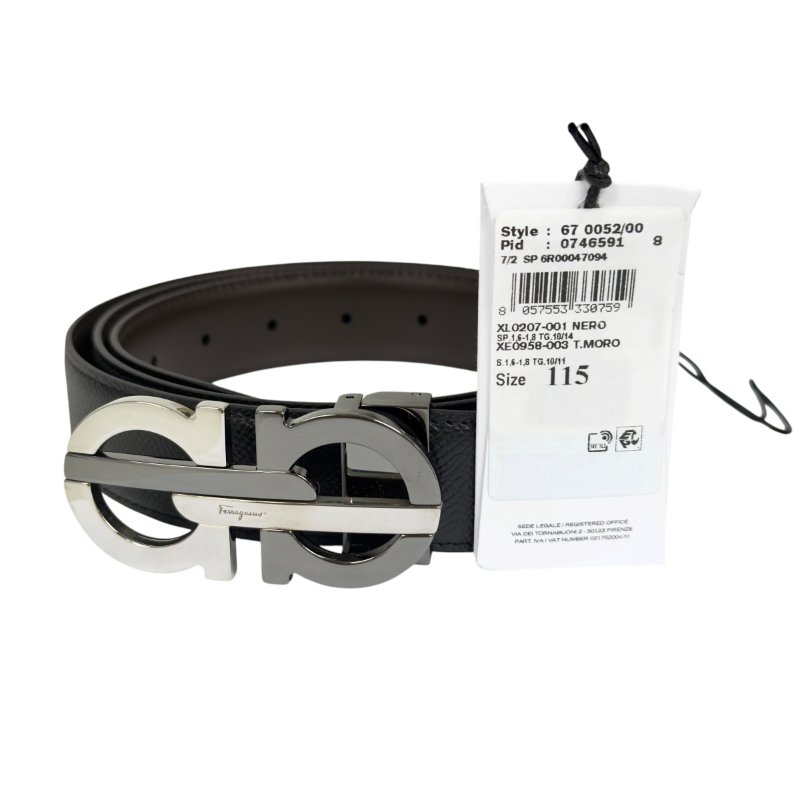 SALVATORE FERRAGAMO 雙面 腰帶 32mm-1