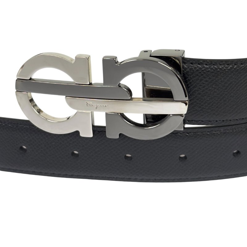SALVATORE FERRAGAMO 雙面 腰帶 32mm-6