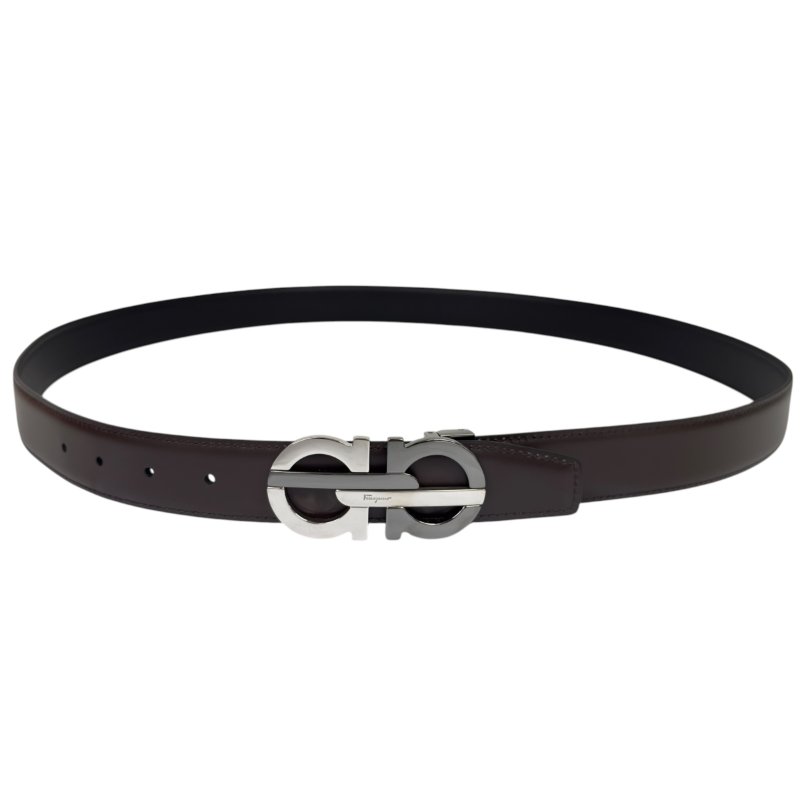 SALVATORE FERRAGAMO 雙面 腰帶 32mm-7