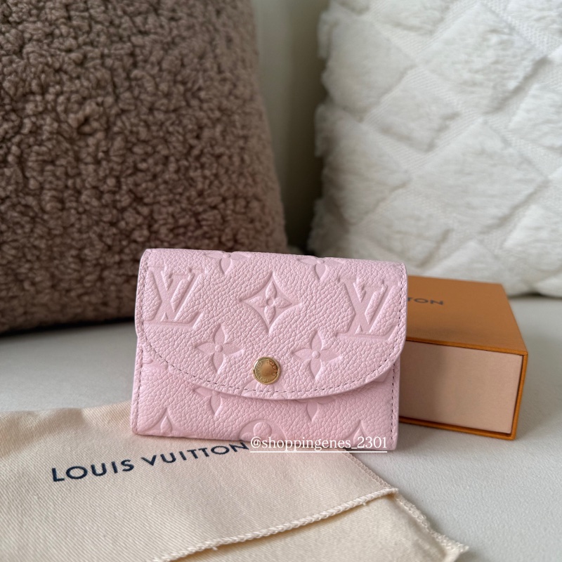 路易威登 LV Louis Vuitton 2026 春天新色 🌸 櫻花粉 拉鍊零錢卡包-2