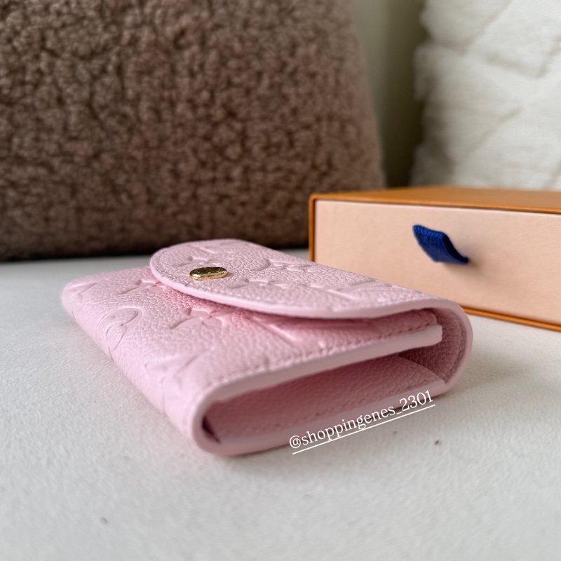 路易威登 LV Louis Vuitton 2026 春天新色 🌸 櫻花粉 拉鍊零錢卡包-3