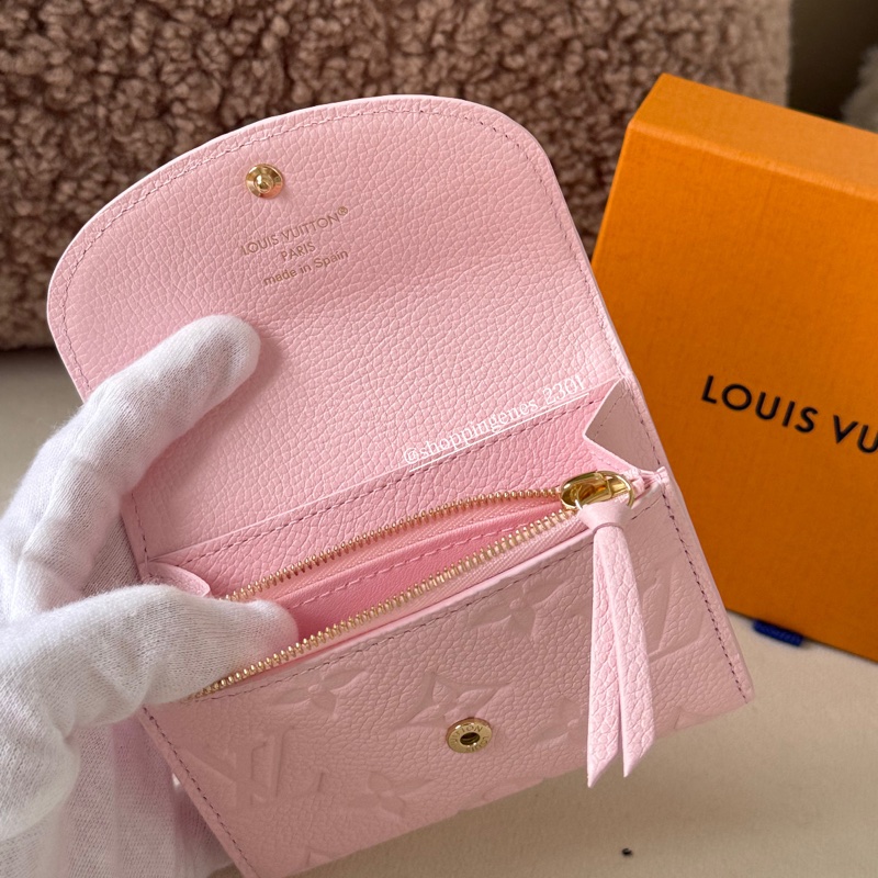 路易威登 LV Louis Vuitton 2026 春天新色 🌸 櫻花粉 拉鍊零錢卡包-7