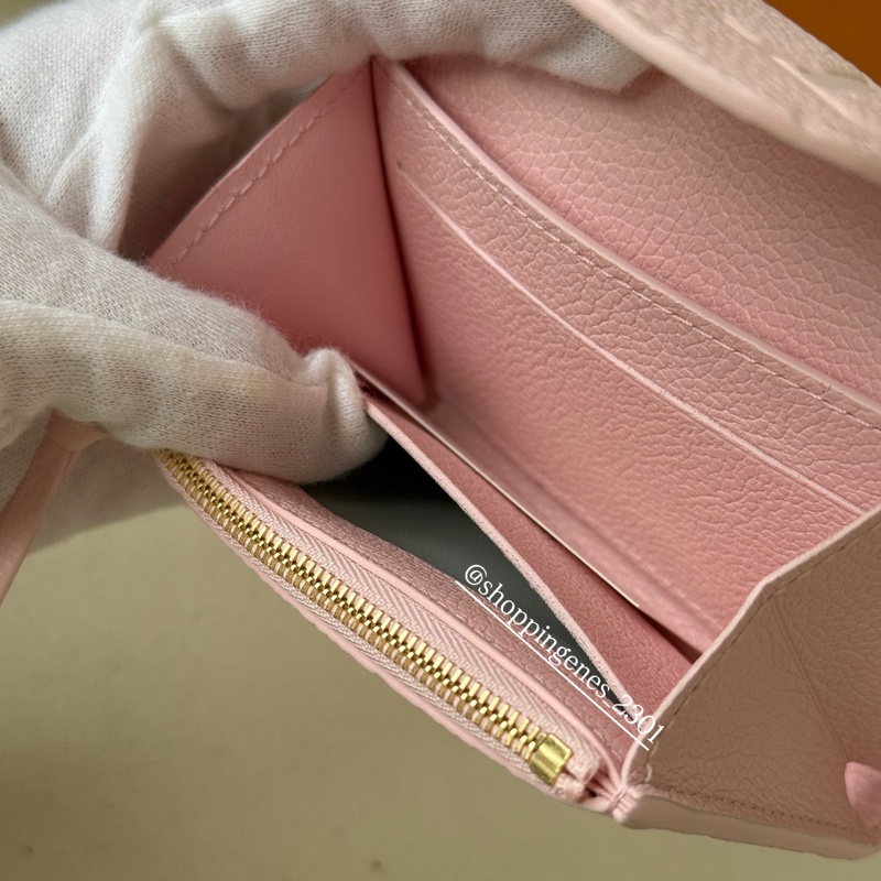 路易威登 LV Louis Vuitton 2026 春天新色 🌸 櫻花粉 拉鍊零錢卡包-8