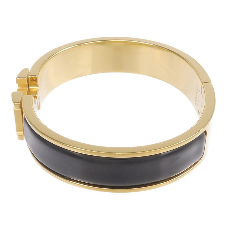 HERMES 金屬/琺瑯Clic H Bracelet手鐲-1