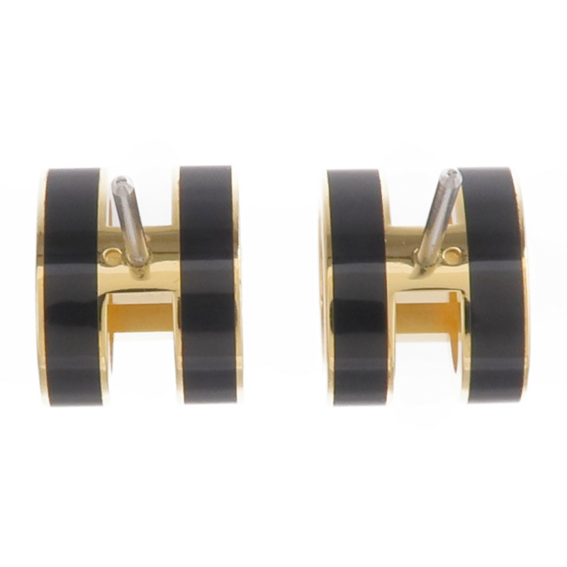 HERMES 金屬Pop H耳環-2