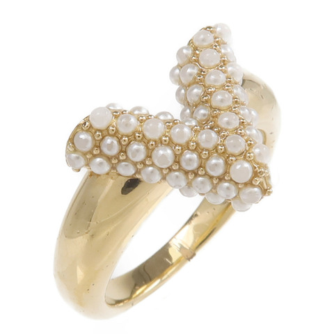 LOUIS VUITTON 金屬Ring戒指US#7.5