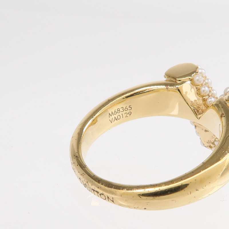 LOUIS VUITTON 金屬Ring戒指US#7.5-4