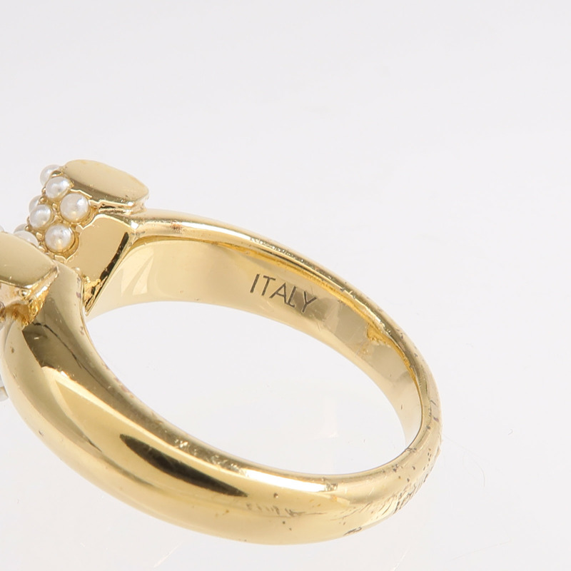 LOUIS VUITTON 金屬Ring戒指US#7.5-5