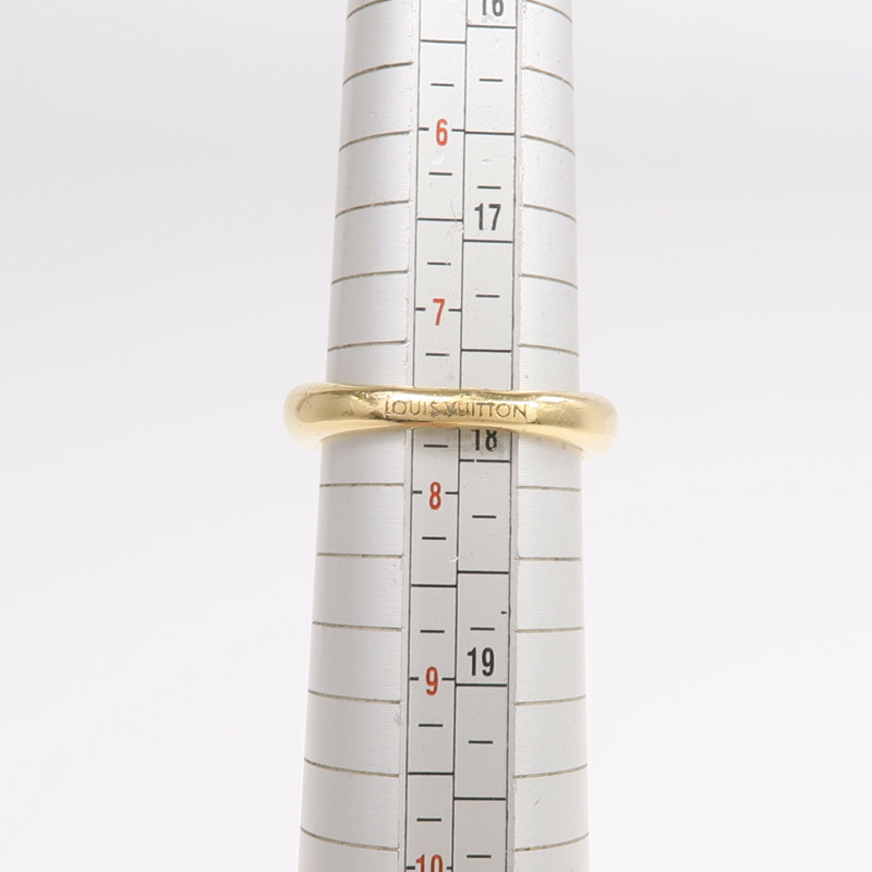 LOUIS VUITTON 金屬Ring戒指US#7.5-7