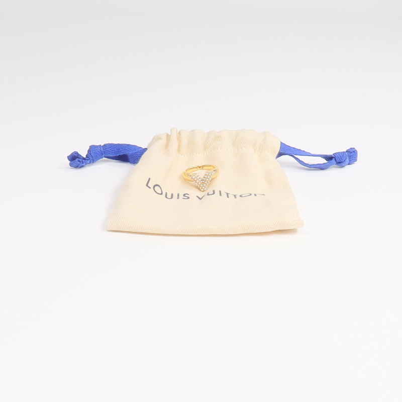 LOUIS VUITTON 金屬Ring戒指US#7.5-9