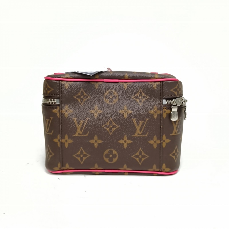 LOUIS VUITTON Nice化妝包Mini迷你老花PVC晶片-2