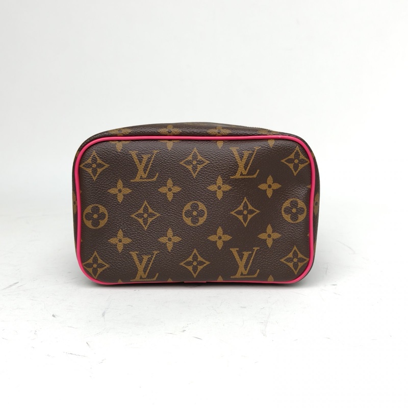 LOUIS VUITTON Nice化妝包Mini迷你老花PVC晶片-3