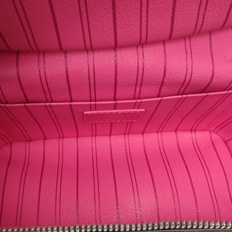 LOUIS VUITTON Nice化妝包Mini迷你老花PVC晶片-4