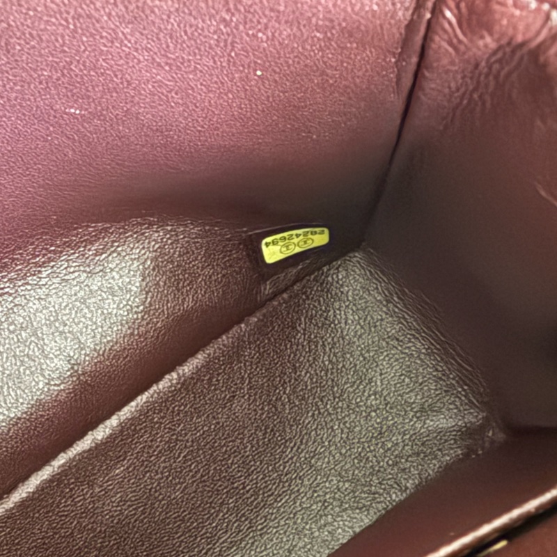 Chanel Classic Flap Bag 黑色菱格紋手袋-6