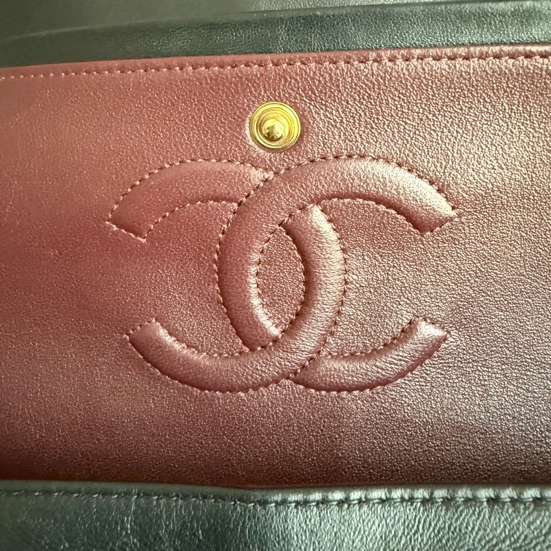 Chanel Classic Flap Bag 黑色菱格紋手袋-23