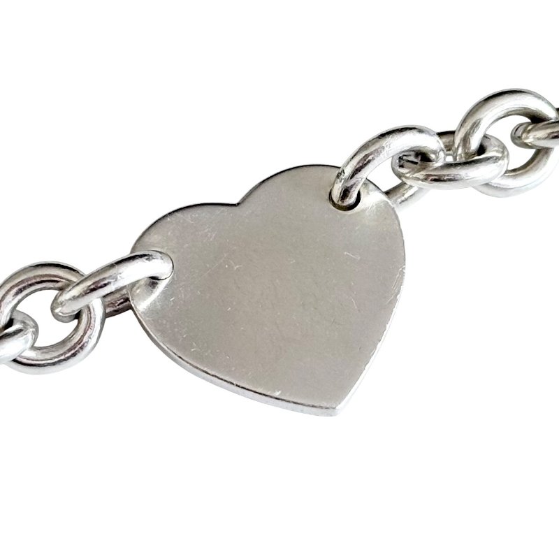 TIFFANY & CO. Return To Tiffany 純銀 愛心💗 手鏈-6