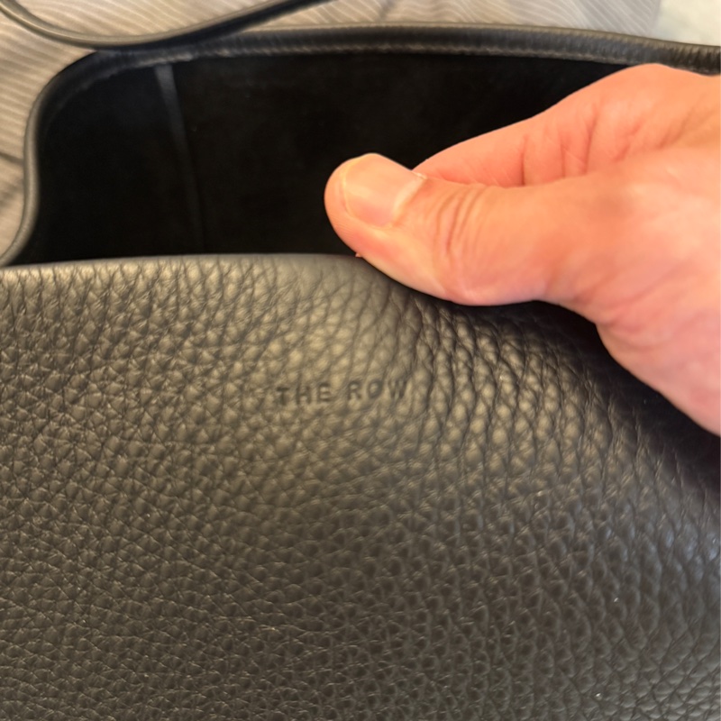 THE ROW 大號黑色水桶包 全新 LARGE-5