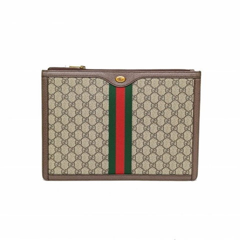 GUCCI 老花PVCGucci手拿包
