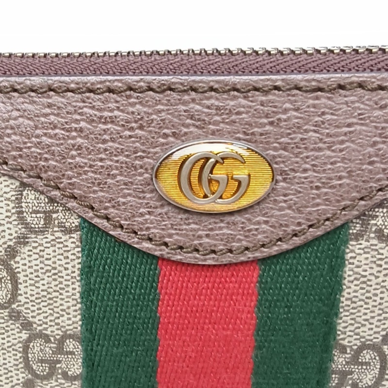 GUCCI 老花PVCGucci手拿包-4