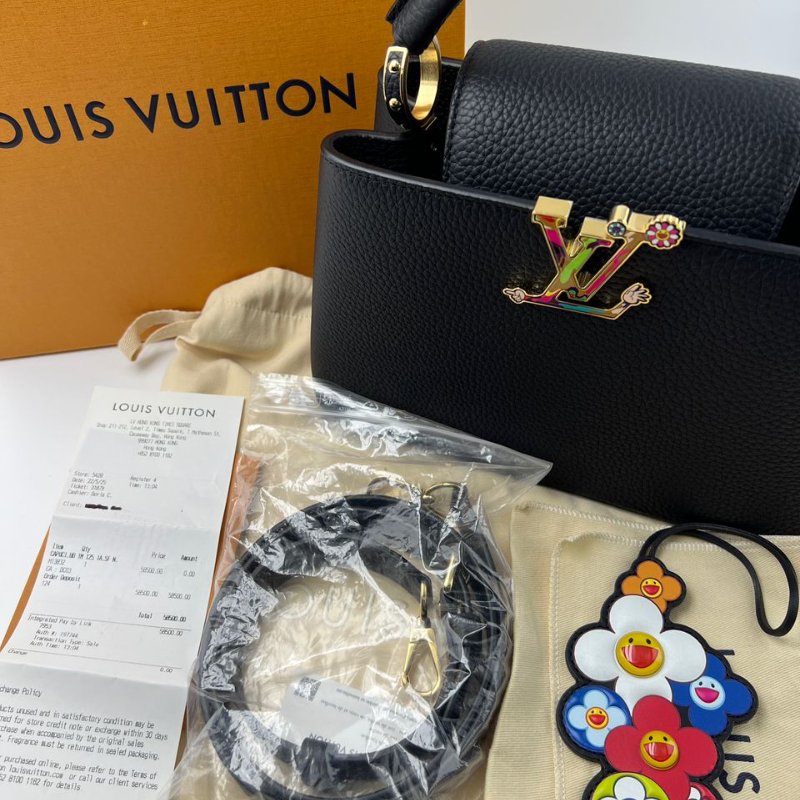 Louis Vuitton x 村上隆 Capucines BB 手袋-0